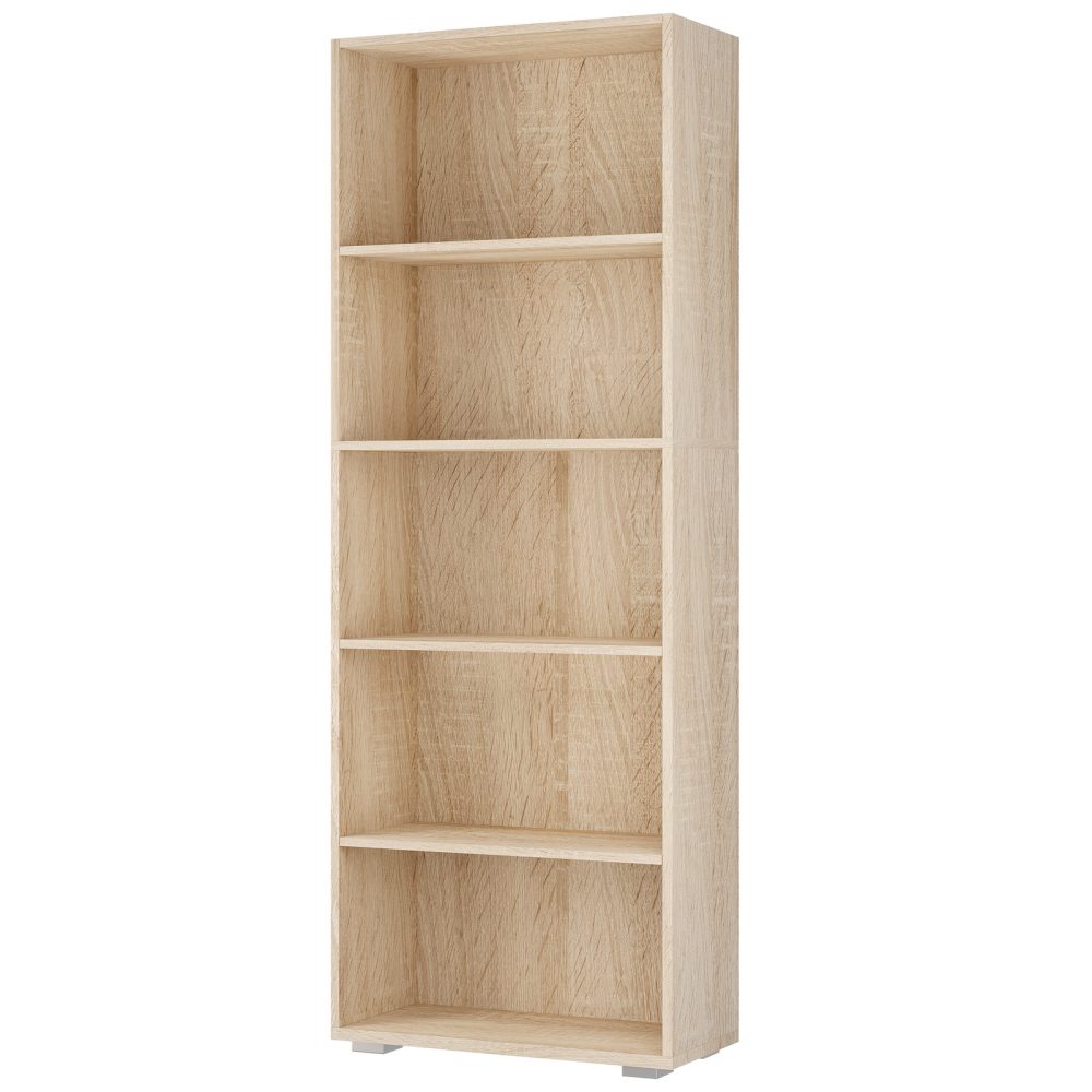 Bücherregal Vela Eiche 5 Fächer