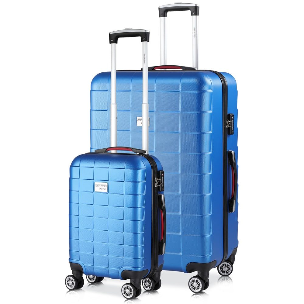 Hartschalenkoffer-Set 2-tlg Exopack Blau ABS