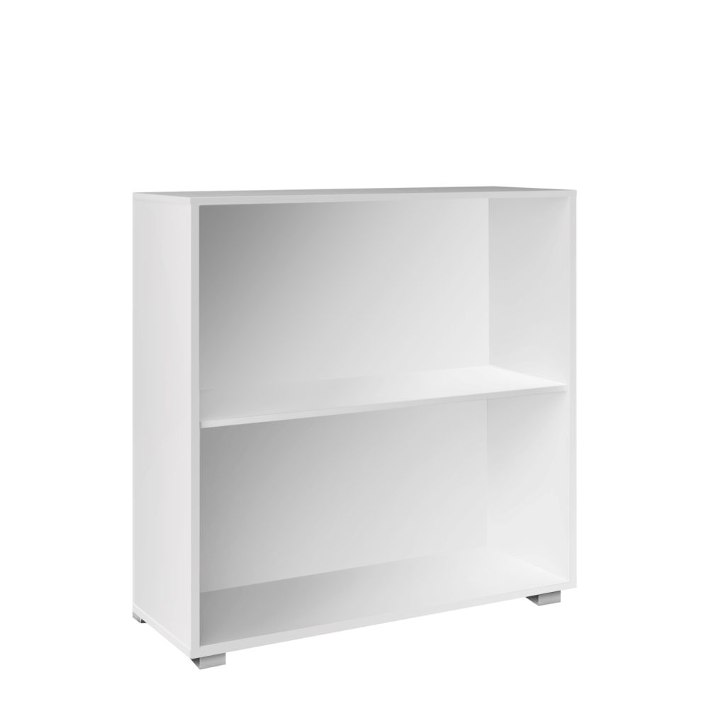 Bücherregal Vela Weiß 2 Fächer