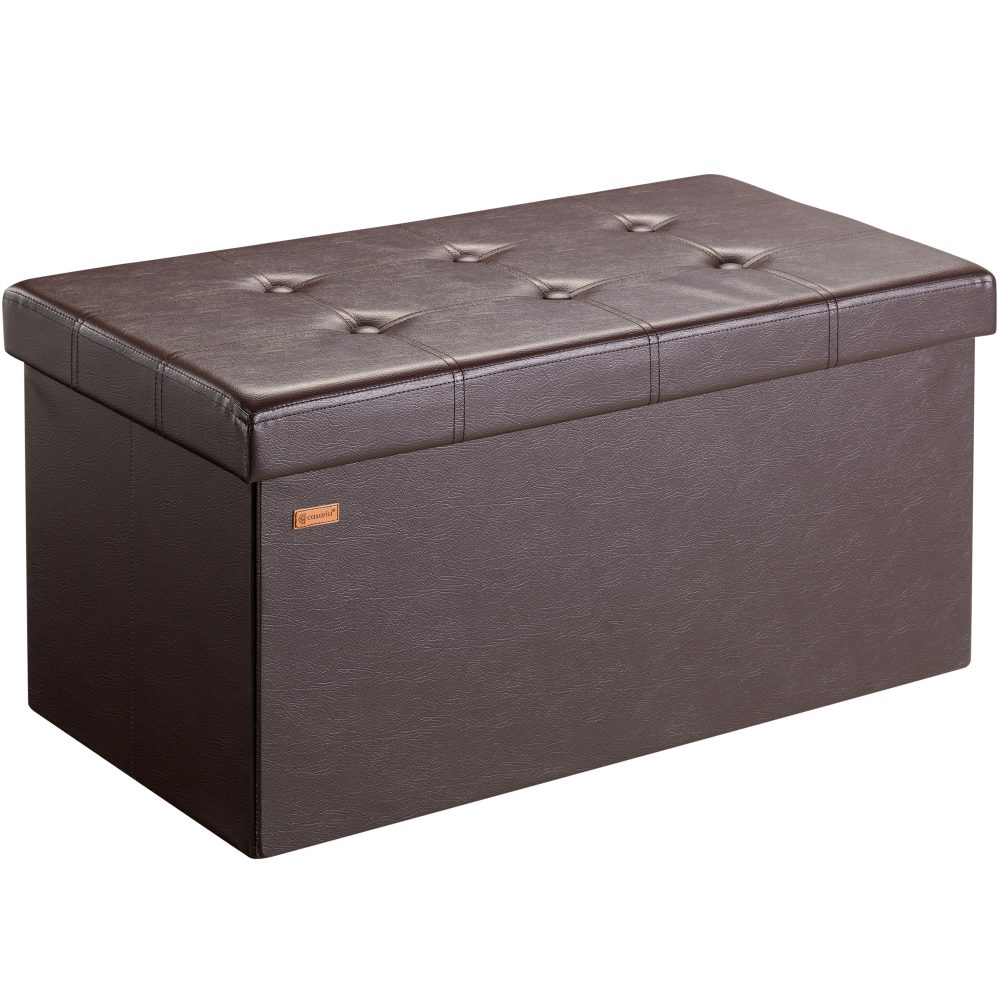 Sitzbank Braun 80x40x40cm MDF faltbar