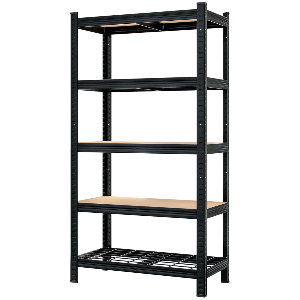 Schwerlastregal Premium Schwarz 180x90x40cm 875kg