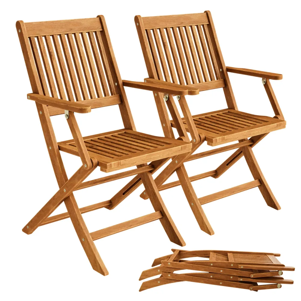 Gartenstuhl Sydney 2er-Set Akazie FSC®-zertifiziert