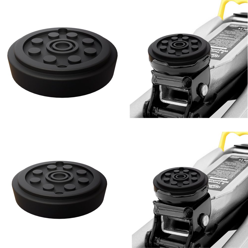 Gummiauflage Wagenheber 2er-Set groß/klein