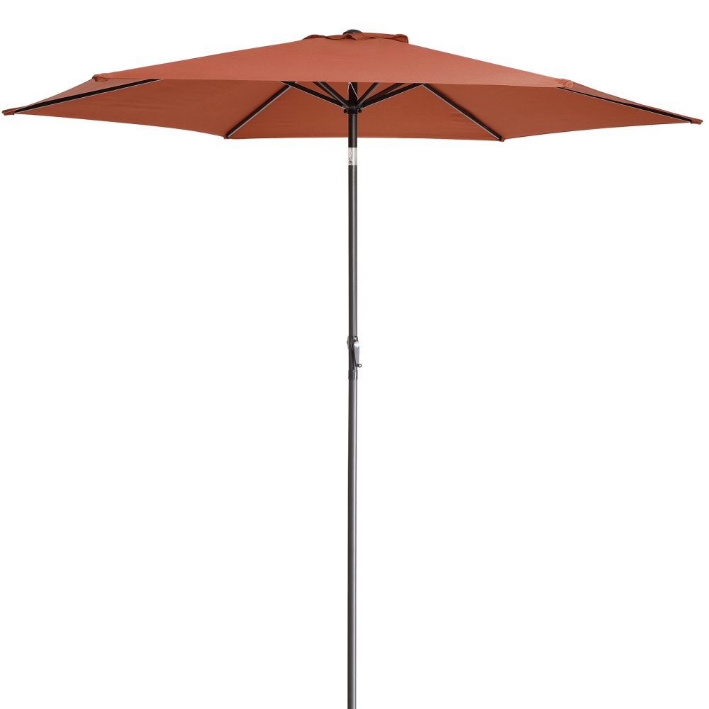 Sonnenschirm Tahiti Terrakotta Alu Ø300cm UV-Schutz 80+