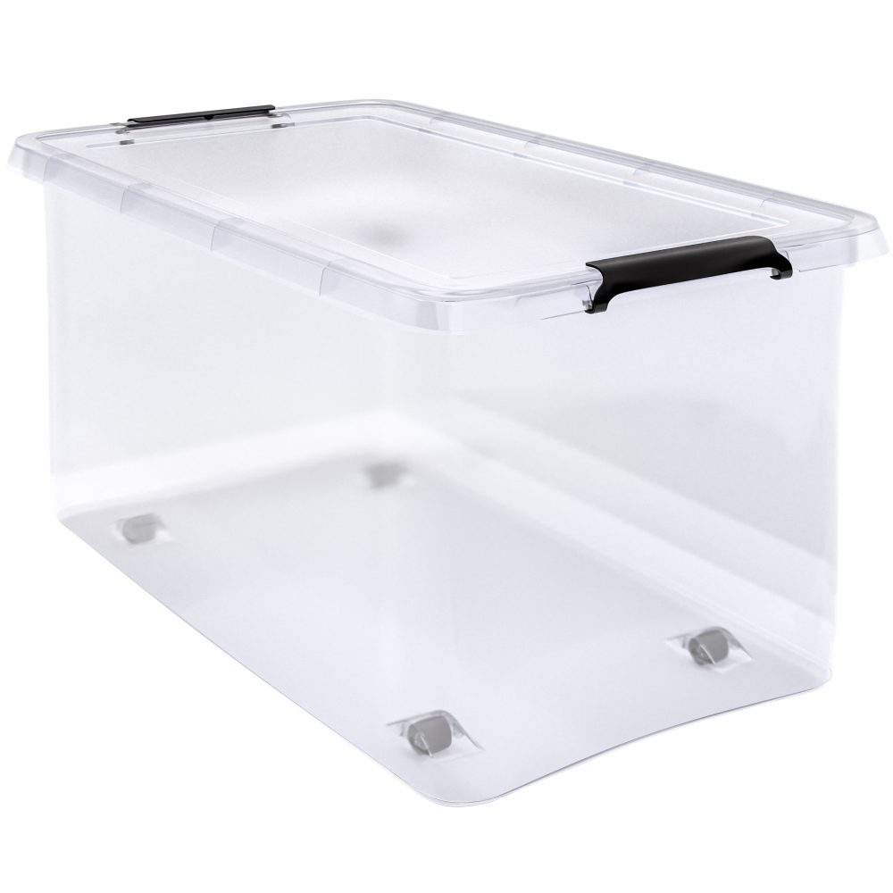 Aufbewahrungsbox Transparent 60x40x35cm 60L stapelbar