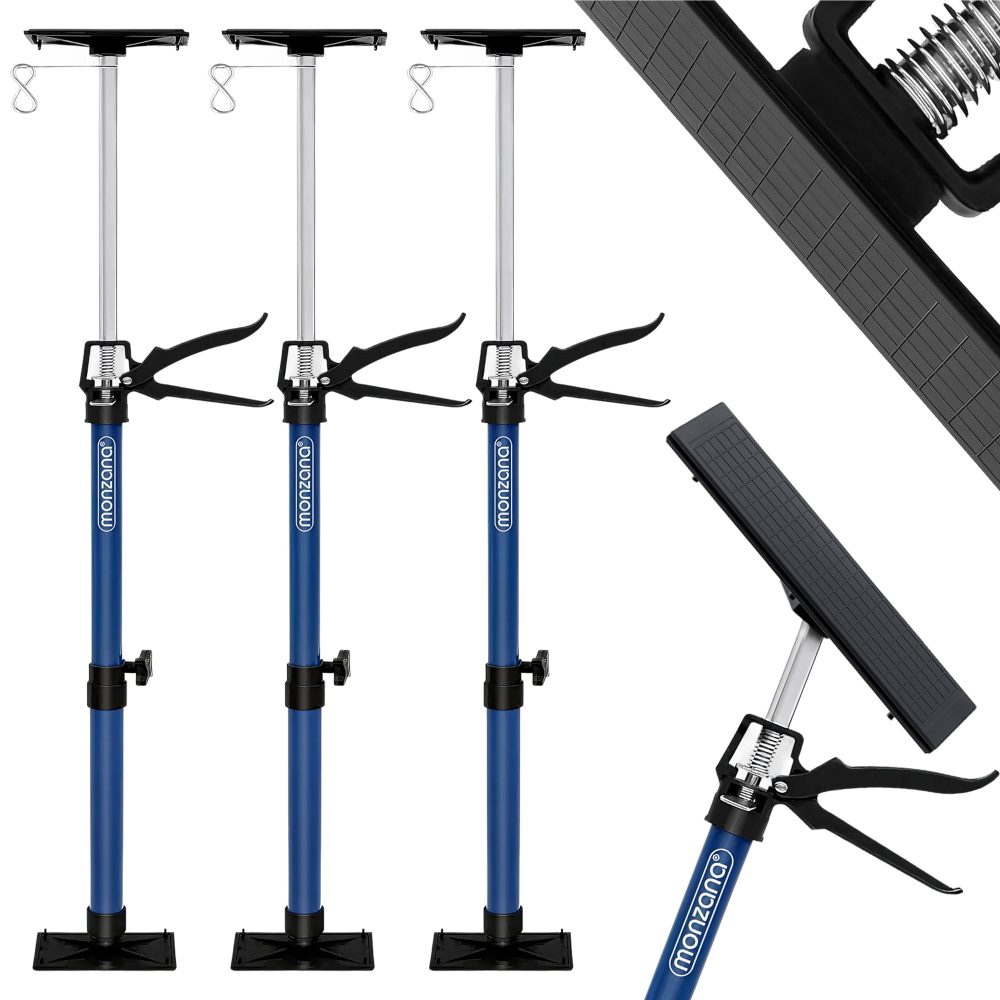 Stahl Türspanner/Zargenspanner 3er-Set 50-115cm max 30kg