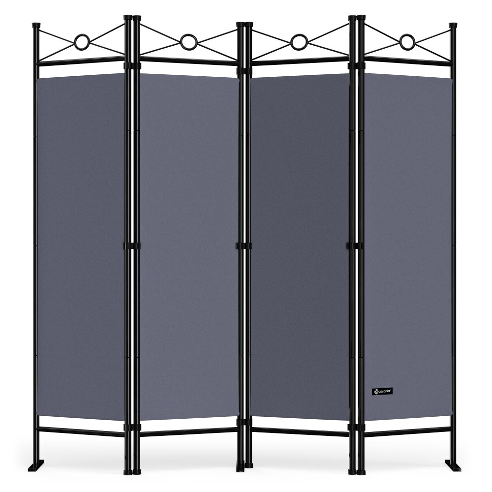 Paravent Lucca Anthrazit 180x163cm