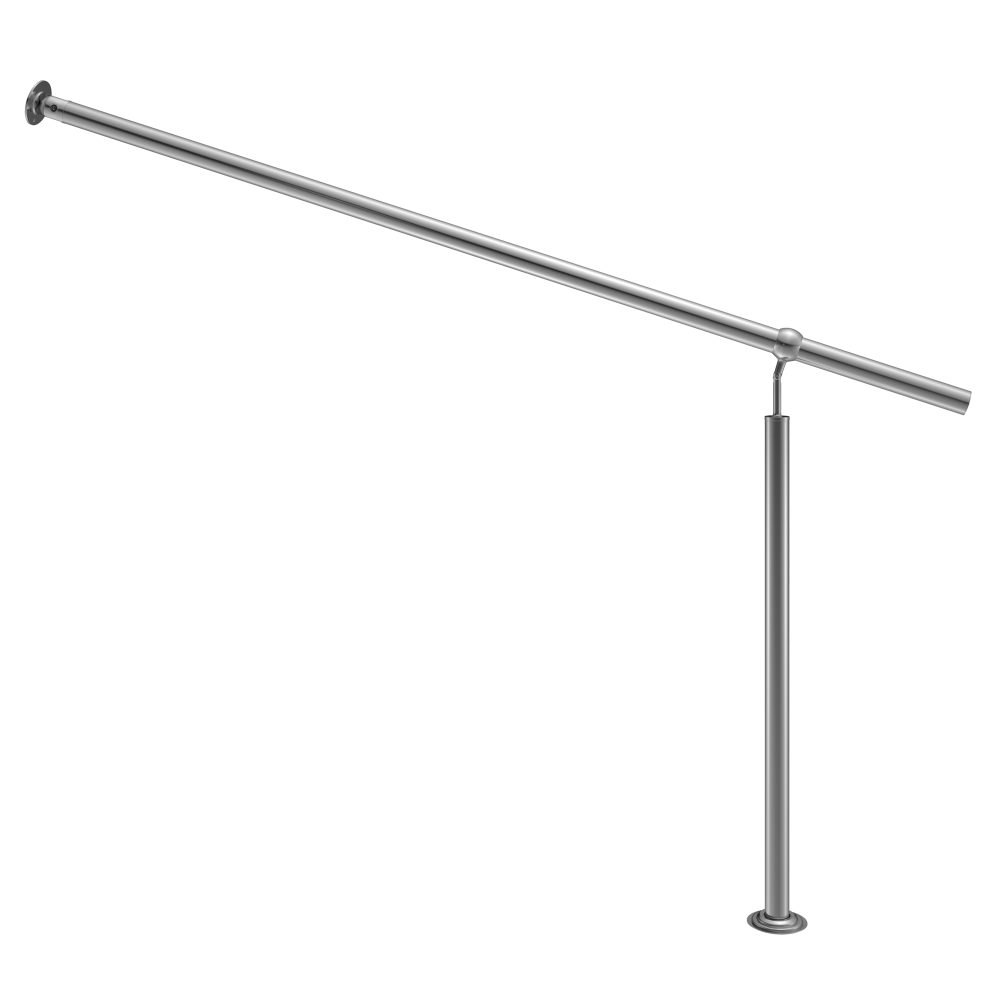 Eingangsgeländer Edelstahl 160cm