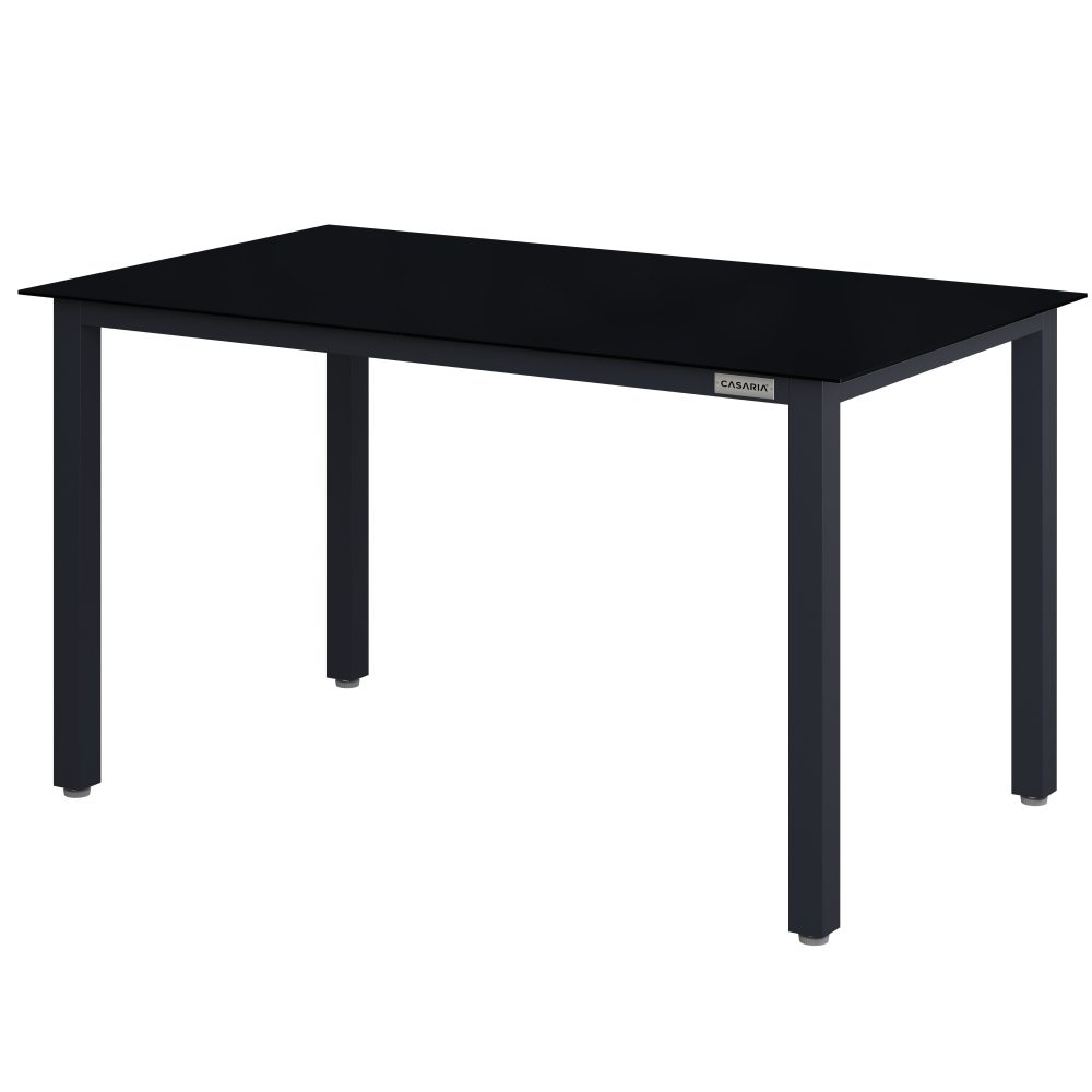 Gartentisch Bern Anthrazit Alu 150x90x75cm