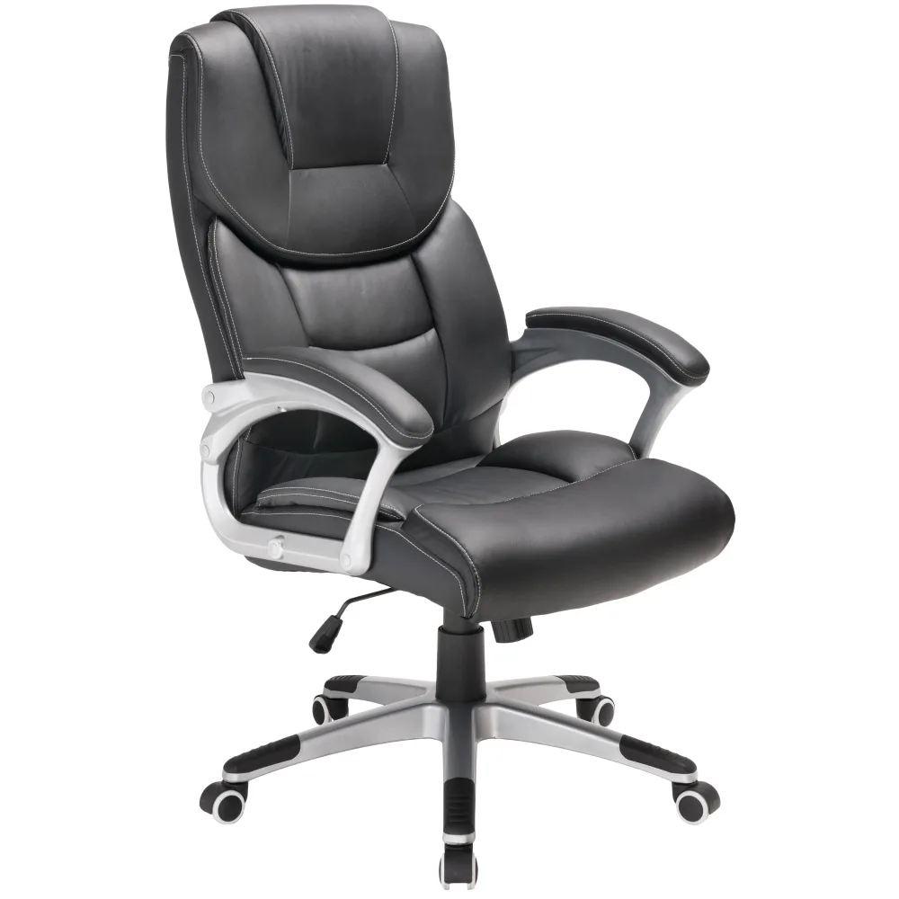 Bürostuhl Mailand Schwarz 120kg 74x67x111-121cm