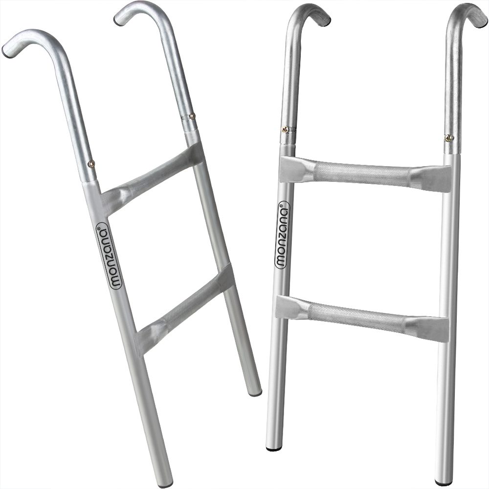 Trampolinleiter 76 cm 2 Metallstufen