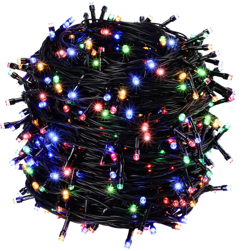 Lichterkette Weihnachten Bunt 14m