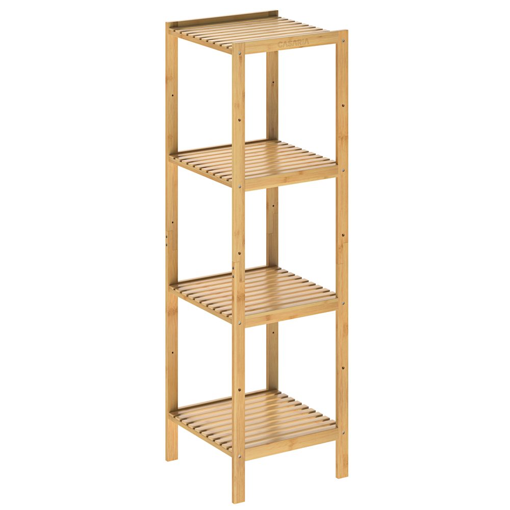 Standregal Bambus 110x33x33cm