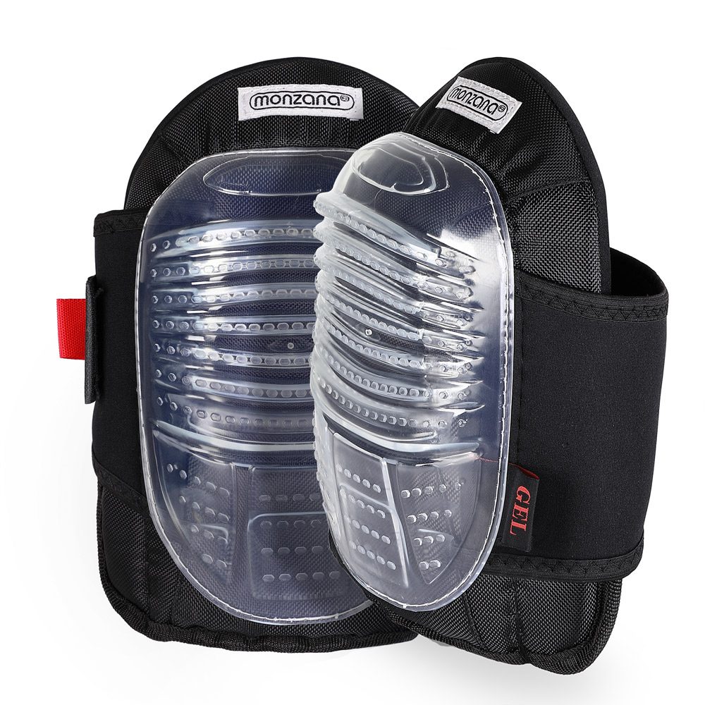 Gel Knieschoner 1 Paar Schwarz
