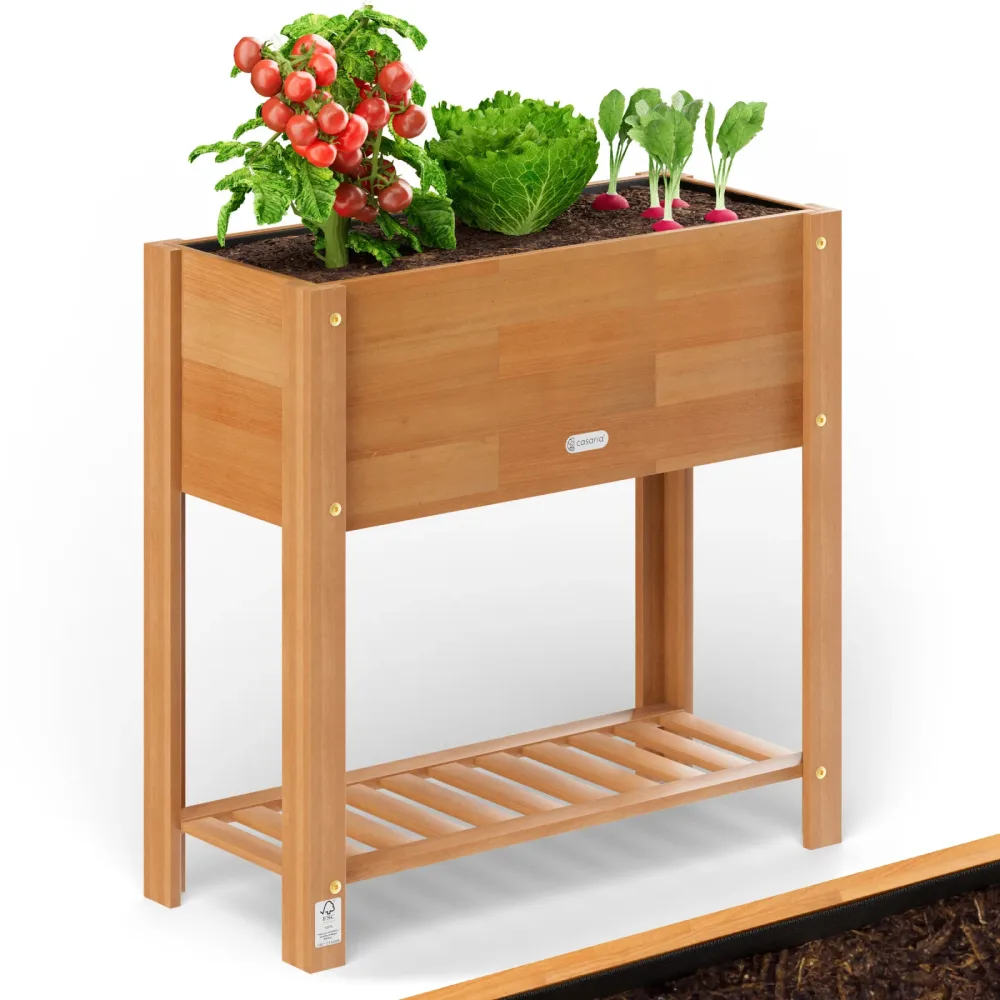 Hochbeet Akazienholz FSC®-zertifiziert 68x30x75cm