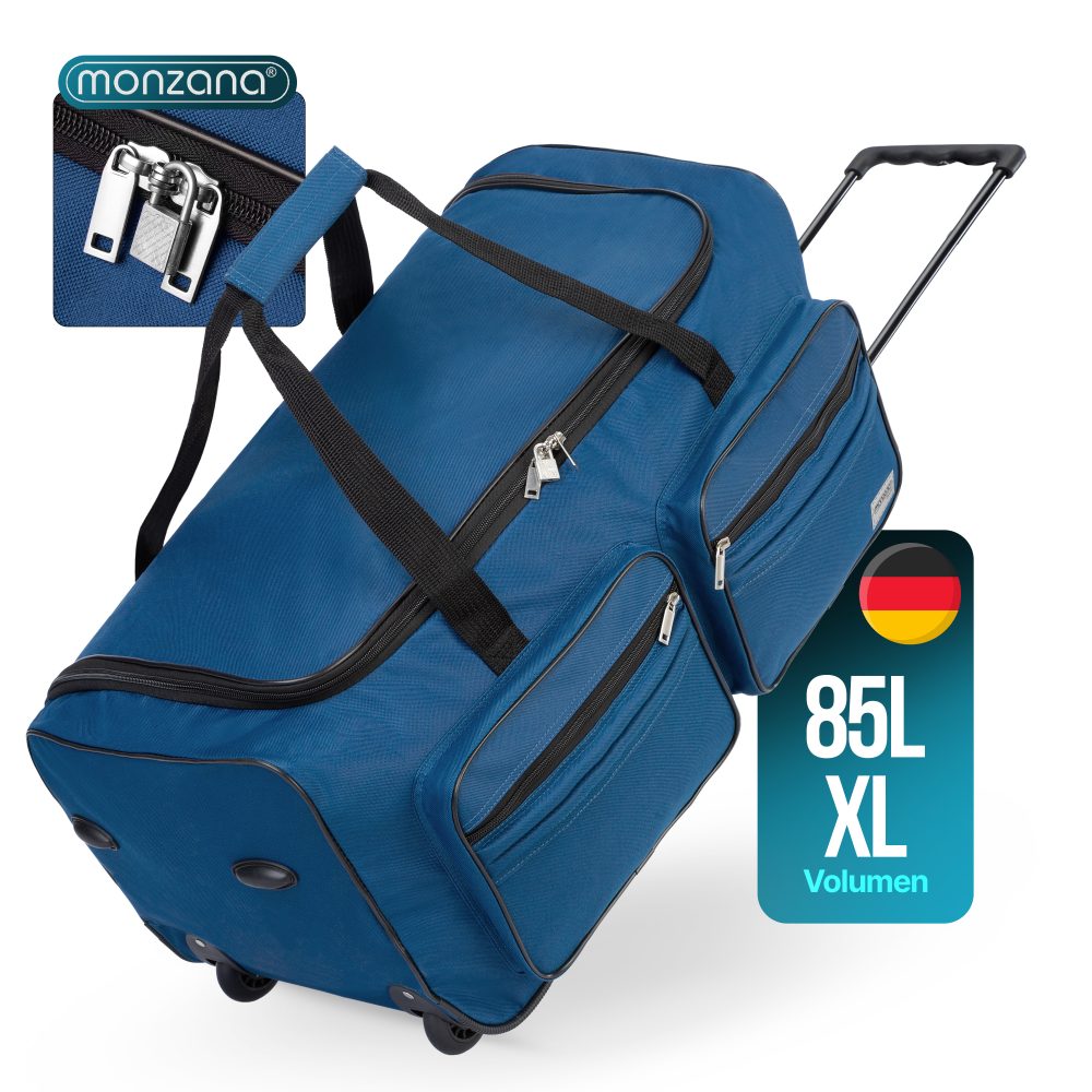 Rollenreisetasche Blau 85L