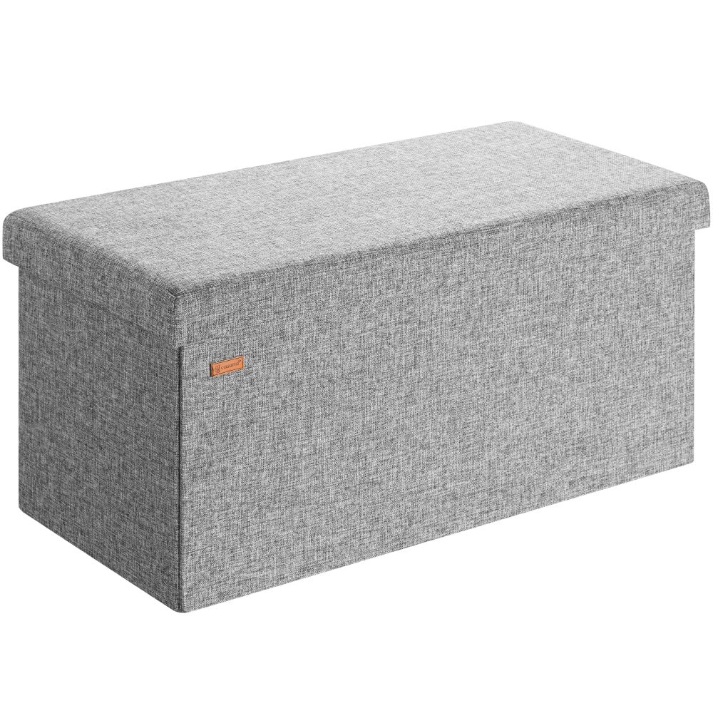 Sitzbank Grau 80x40x40cm MDF faltbar