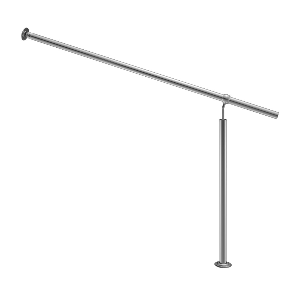 Eingangsgeländer Edelstahl 150cm