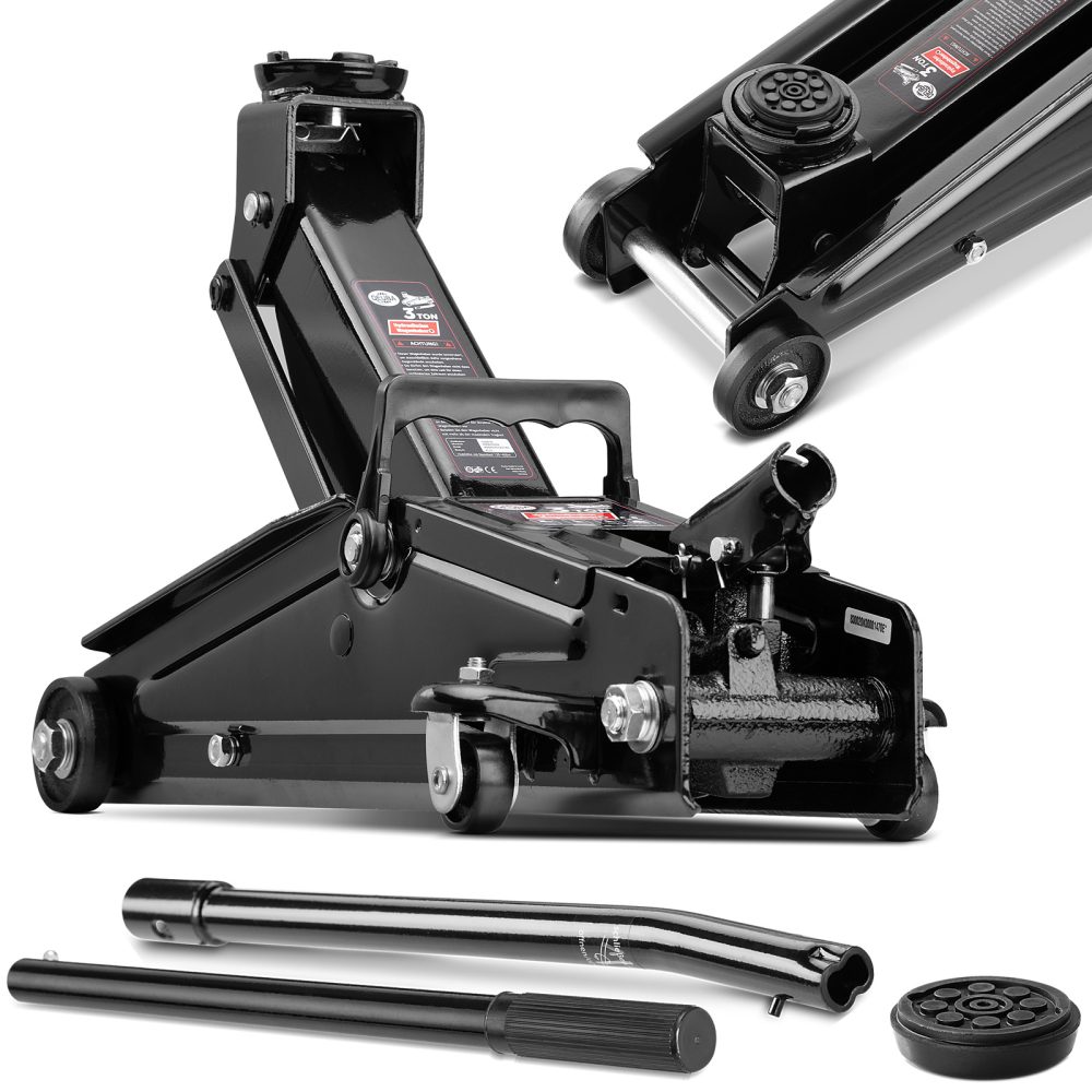 Wagenheber Schwarz 3t 135-400mm