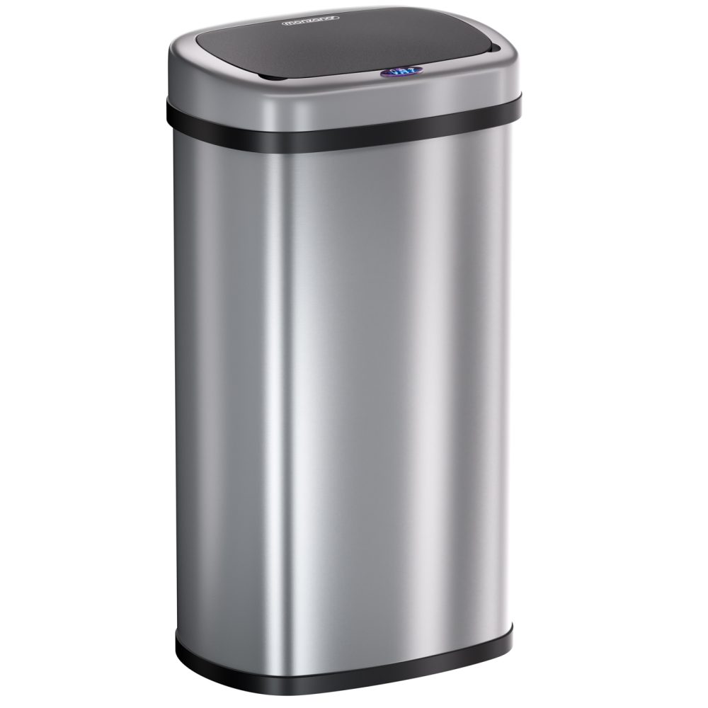Sensor Mülleimer Edelstahl 58L