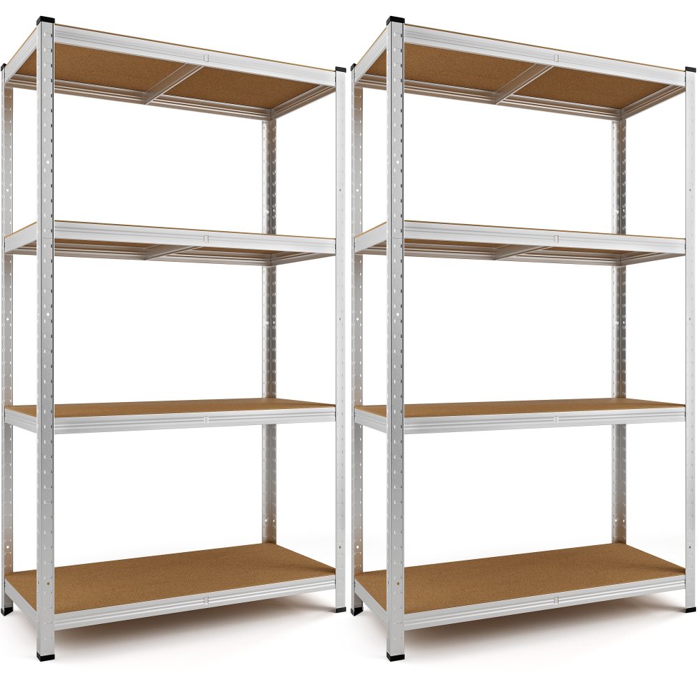 Schwerlastregal 2er-Set 170x75x30cm verzinkt 280kg