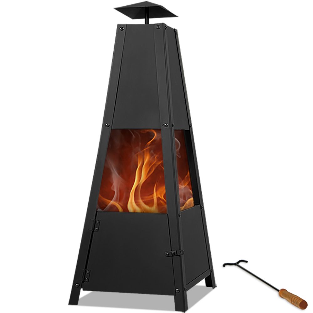 Feuerstelle Pyramide