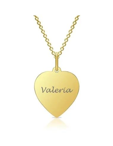 Herzanhänger mit Kette – In Gold, Silber oder Roségold - Halsketten und Anhänger