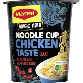 Maggi Magic Asia Noodle Cup Chicken Black Pepper & Chili 63G