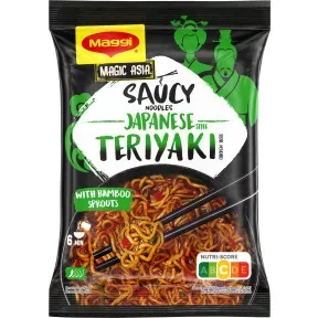 Maggi Magic Asia Saucy Noodles Japanese Teriyaki Style 128G