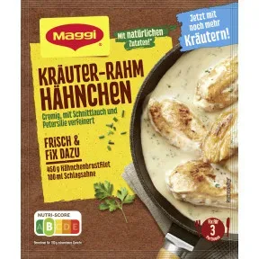 Maggi Fix Kräuter Rahm Hähnchen 35G