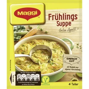 Maggi Guten Appetit! Frühlings Suppe ergibt 1L