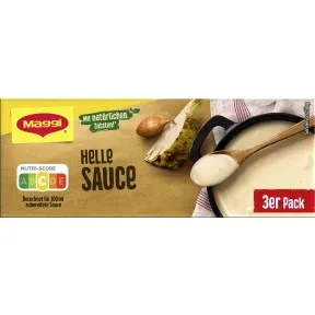 Maggi Helle Sauce ergibt 3x 250ML