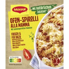 Maggi Ofen-Spirelli Alla Mamma 43G