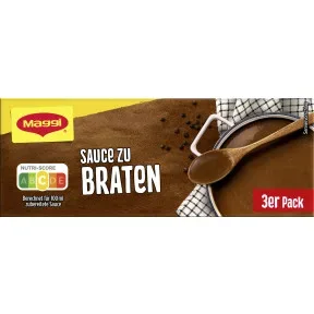 Maggi Sauce zu Braten ergibt 3x 250ML