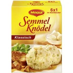 Maggi Semmel Knödel 6er im Kochbeutel 200G