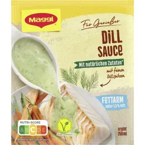 Maggi Für Genießer Dill Sauce fettarm ergibt 250ML