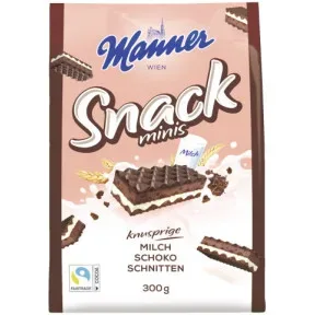 Manner Snack Minis Schoko 300g