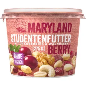 Maryland Studentenfutter Berry 275G