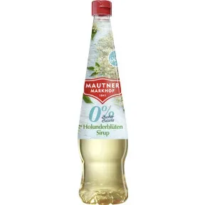 Mautner Markhof Holunderblütensirup ohne Zuckerzusatz 0,7L