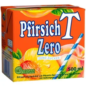 Mein T Pfirsich T Zero 0,5L