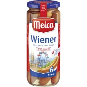 Meica 6 Wiener Würstchen 540G