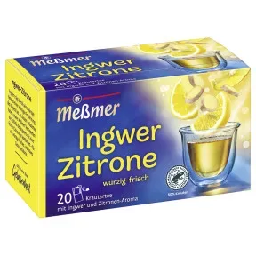 Meßmer Ingwer-Zitrone Tee 20ST 40G