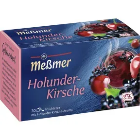 Meßmer Tee Holunder-Kirsche 20ST 55G