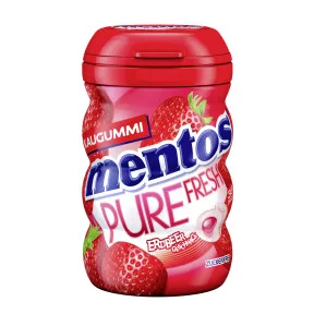 Mentos Gum Erdbeer 35ST 70G