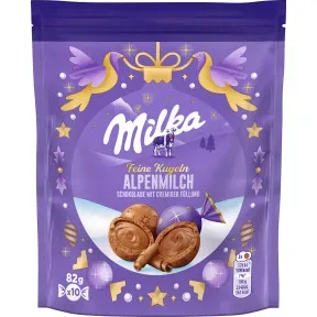 Milka Feine Kugeln Alpenmilch 10ST 82G