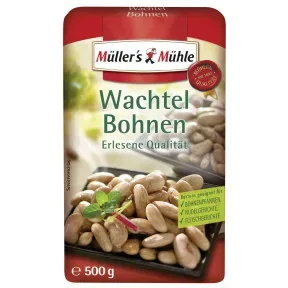 Müller's Mühle Wachtel Bohnen 500G