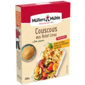 Müllers Mühle Couscous aus Roter Linse 250G