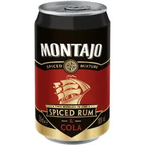 Montajo Spiced Rum & Cola 10% 0,33L
