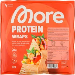 More Protein Wrap 6ST 372G