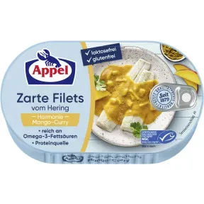 MSC Appel Heringsfilets Harmonie Mango-Curry 200G